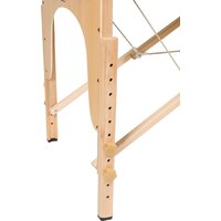 Массажный стол Atlas Sport складной деревянный 2-с 70 см (коричневый)