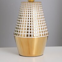Торшер Risalux Сара 10418634 (белый/золото)