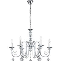 Подвесная люстра Escada Shine 678/6PL E14*40W Chrome
