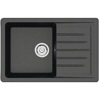 Кухонная мойка Berge BR-7602 + Like F8005022 (черный)