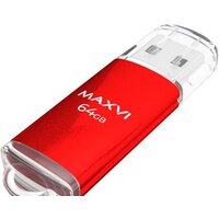 USB Flash Maxvi MP 64GB (красный)