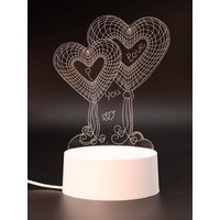 Ночник ILikeGift Heart Balloons 149-056