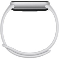 Фитнес-браслет Xiaomi Smart Band 10 (серебристый, с белым силиконовым ремешком, международная версия)
