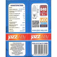 Светодиодная лампочка JAZZway PLED-LX C37 E14 8 Вт 3000 К