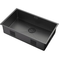 Кухонная мойка ZorG Zerox 74 U / IF Zurinox PVD Gunblack