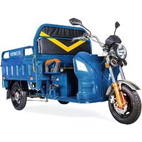 Грузовой электроскутер Rutrike Дукат 1500 60V 1000W (синий)