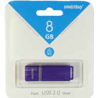 USB Flash SmartBuy Quartz Violet 8GB [SB8GBQZ-V]