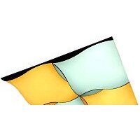 Припотолочная люстра Ambrella light Orbital FP2354 WH 128W D480*480