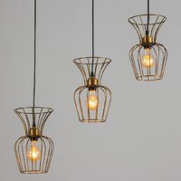 Подвесная люстра BayerLux Фрейя 9626329 (золото)
