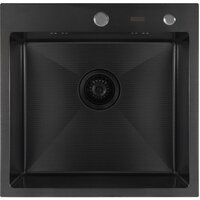 Кухонная мойка ARFEKA Eco AR 500*500 Black PVD Nano Decor