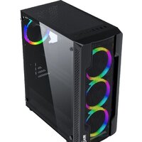 Корпус Powercase Mistral X4 Mesh LED