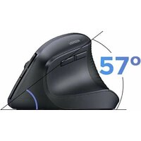 Вертикальная мышь Ugreen M571P 65042 (черный)