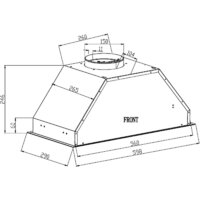 Кухонная вытяжка Schtoff Polar 60 (нержавеющая сталь)