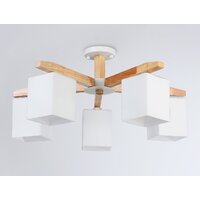Люстра средней высоты Ambrella light TR83118/5 WH/LW