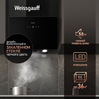 Кухонная вытяжка Weissgauff Alcor TC BL Inverter Wi-Fi