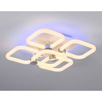 Припотолочная люстра Ambrella light Acrylica FA3861/4+1 WH (белый)