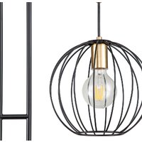 Торшер ESCADA 10176/2 E27*60W Black/Brass