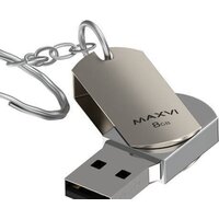 USB Flash Maxvi MR 8GB (серебристый)