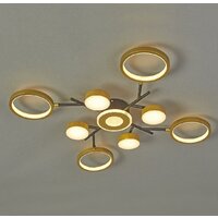 Припотолочная люстра Escada 10206/9LED (черный/золото)