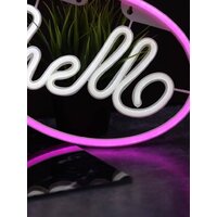 Ночник ILikeGift Hello inscription 151-2022092