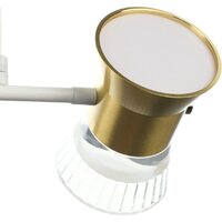 Подвесная люстра BayerLux Авион 10386052 (белый/золото)