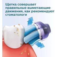 Электрическая зубная щетка Oral-B Vitality D100 Starterkit + 2 насадки (серый)