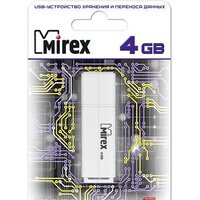USB Flash Mirex Color Blade Line 4GB (белый) [13600-FMULWH04]