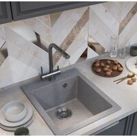 Кухонная мойка Mixline ML-GM14 551908 (графит)