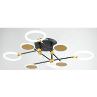 Люстра средней высоты Escada Cassiopeia 10247/8 LED LED*63W Black/Gold