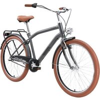 Велосипед Stark Comfort Man 28 D 8 speed р.16 HQ-0017938 2025 (черный матовый/темно-серый)