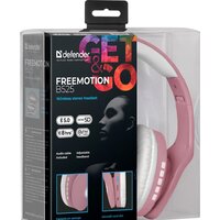 Наушники Defender FreeMotion B525 (розовый/белый)