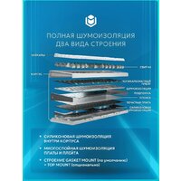 Клавиатура IO by Red Square Type 68 SE g3ms Sapphire V2 (белый)