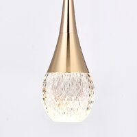 Подвесная люстра DeLight Collection P0844-1A (s-gold)
