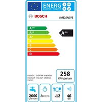Отдельностоящая посудомоечная машина Bosch SMS25AI07E