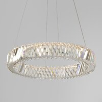 Подвесная люстра Евросвет Strotskis 101004 LED (никель хрусталь)
