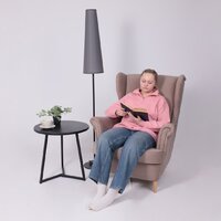 Торшер AksHome Umbrelloni E27 (серый)