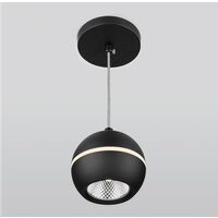 Подвесная люстра Elektrostandard DLS023 9W 4200K (черный)