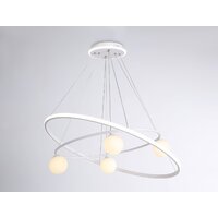Подвесная люстра Ambrella light Comfort FL66326/1+4 WH (белый)