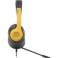 Наушники A4Tech Fstyler FH100U (черный/желтый)