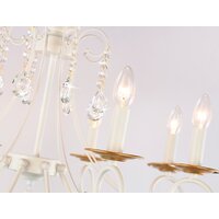 Подвесная люстра Ambrella light TR4917/8 WH/GD