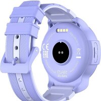Детские умные часы Elari KidPhone 4G Wink (сиреневый)