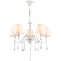 Подвесная люстра Ambrella light Traditional TR4603/5 WH (белый)