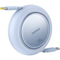 Кабель Baseus Free2Pull Mini Retractable Charging Cable 100W USB Type-C - USB Type-C (1.5 м, белый)