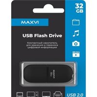 USB Flash Maxvi SF 32GB (черный)