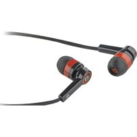 Наушники Defender Pulse 420 (черный/красный) [63424]