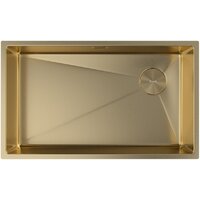 Кухонная мойка ZorG Zerox 74 U / IF Side SF PVD Gold