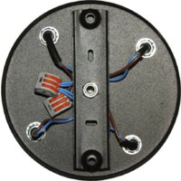 Подвесная люстра Элетех Конти 242 НСБ 01-4х60-110 Е27 1005405028 (черный муар/медь)