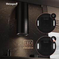 Кухонная вытяжка Weissgauff TUBUS 90 Black Edition (2025)