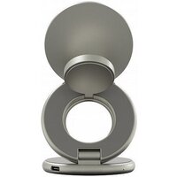 Беспроводное зарядное Magssory Signature Disc Pro для Apple 3 в 1 WCH073 (титановый)