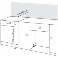 Отдельностоящая посудомоечная машина ARDO DTH1563X2